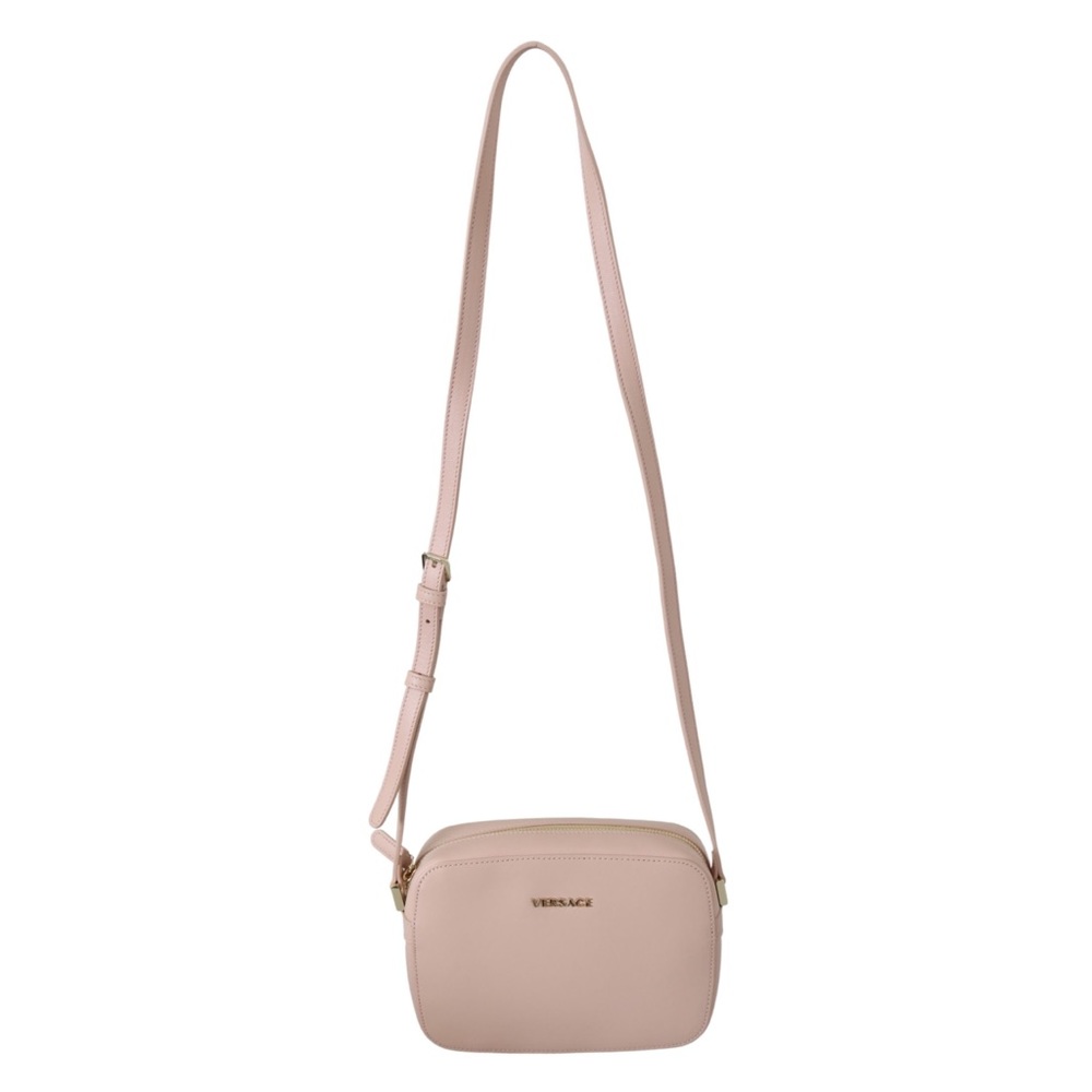 VERSACE Leather Camera Crossbody Bag - Picture 2 of 6